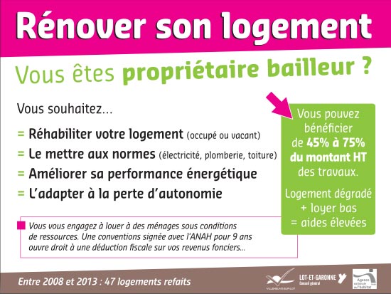 OPAH-RU Opération Programmée d'Amélioration de l'Habitat et de Renouvellement Urbain à Villeneuve-sur-Lot OPAH-RU Opération Programmée d'Amélioration de l'Habitat et de Renouvellement Urbain à Villeneuve-sur-Lot