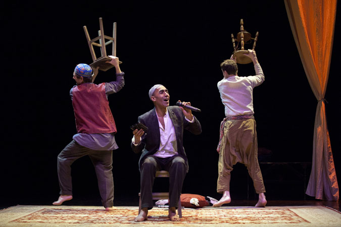 Les cavaliers d'Eric Bouvron au théâtre Georges Leygues de Villeneuve-sur-Lot