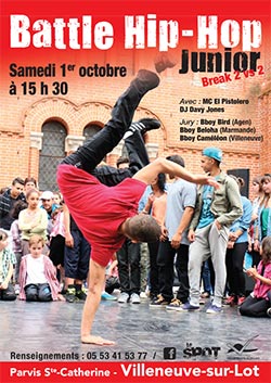Battle hip-hop à Villeneuve-sur-Lot Battle hip-hop à Villeneuve-sur-Lot