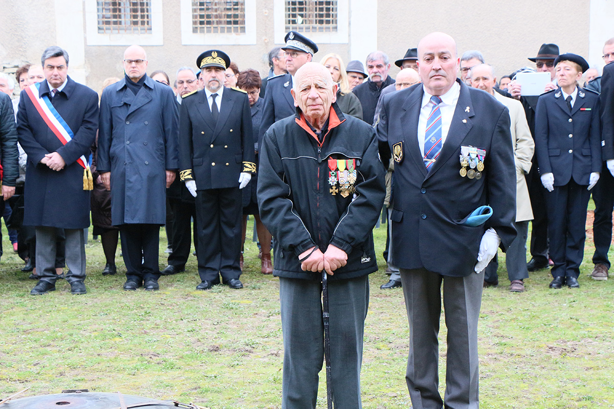 73e anniversaire de lÂ’insurrection d'Eysses à Villeneuve-sur-Lot