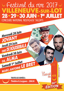 Festival du Rire de Villeneuve-sur-Lot Festival du Rire de Villeneuve-sur-Lot