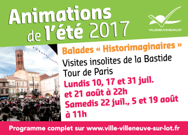 Balade "Historimaginaire" à Villeneuve-sur-Lot