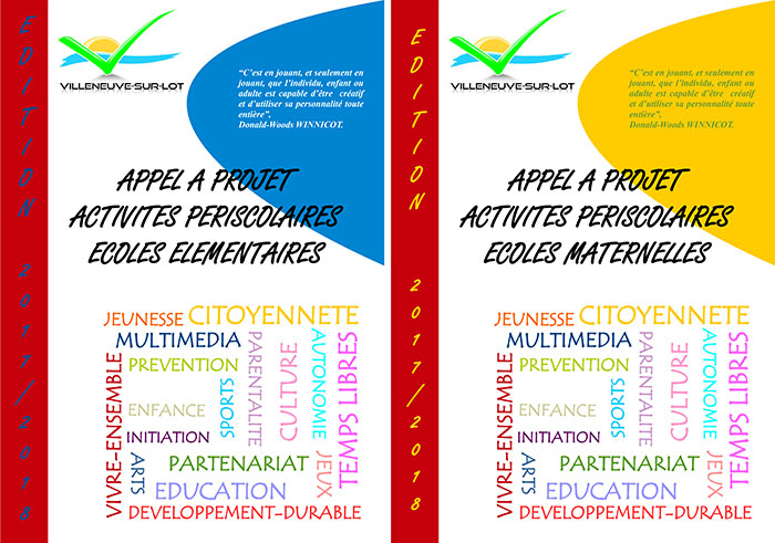 TAP Villeneuve-sur-Lot : appels à projets TAP Villeneuve-sur-Lot : appels à projets