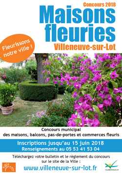 Maisons fleuries à Villeneuve-sur-Lot Maisons fleuries à Villeneuve-sur-Lot