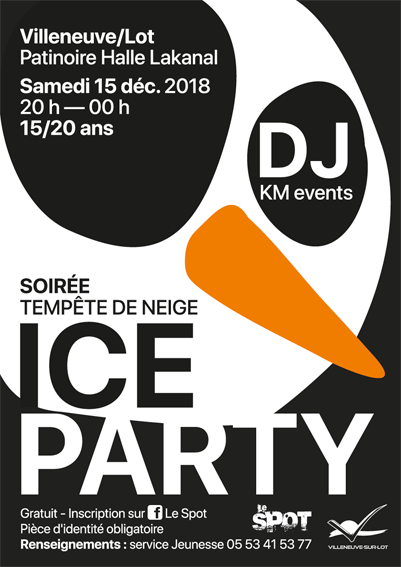 Ice party à Villeneuve le 15 décembre 2018 Ice party à Villeneuve le 15 décembre 2018