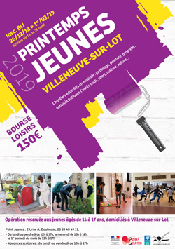 Printemps jeunes à Villeneuve Printemps jeunes à Villeneuve