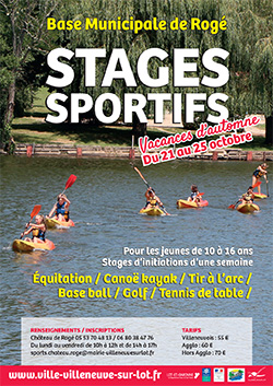 stages sportifs à Villeneuve sur Lot stages sportifs à Villeneuve sur Lot