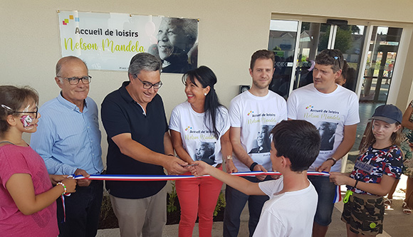 Inauguration de l'ALSH Nelson Mandela à Villeneuve Inauguration de l'ALSH Nelson Mandela à Villeneuve