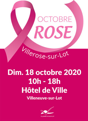 Octobre rose à Villeneuve-sur-Lot Octobre rose à Villeneuve-sur-Lot