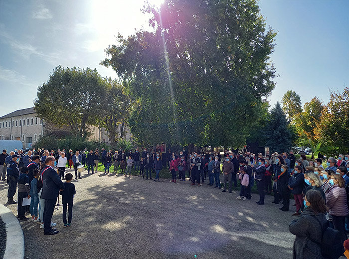 hommage à Samuel Paty