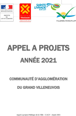 Appel à projet politique de la Ville Appel à projet politique de la Ville