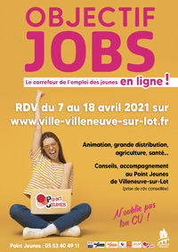 Objectif Job à Villeneuve avril 2021 Objectif Job à Villeneuve avril 2021