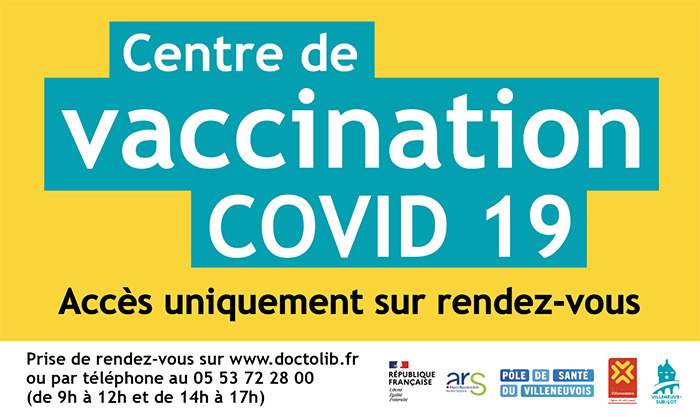 Centre de vaccination de Villeneuve-sur-Lot