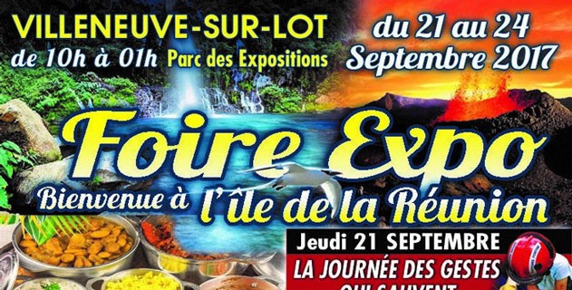 Foire exposition : du jeudi 21 septembre au dimanche 24 septembre