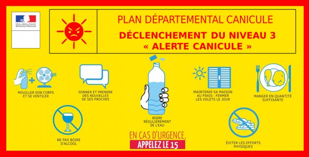 Canicule : mesures d'urgence du CCAS