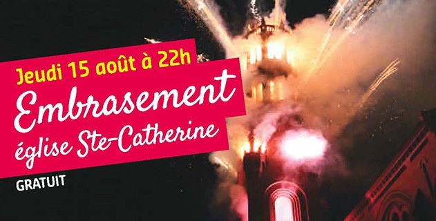 15 août : le clocher s'embrase !