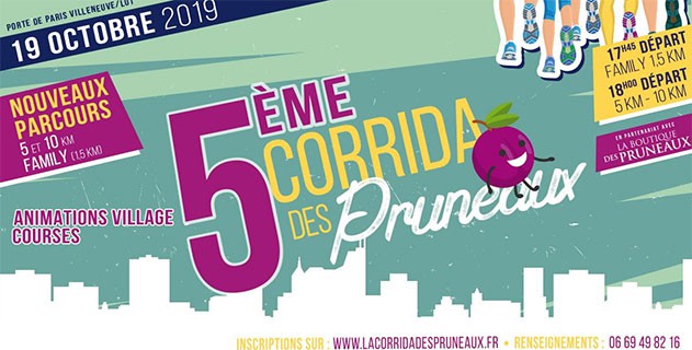 Corrida des Pruneaux - Samedi 19 octobre