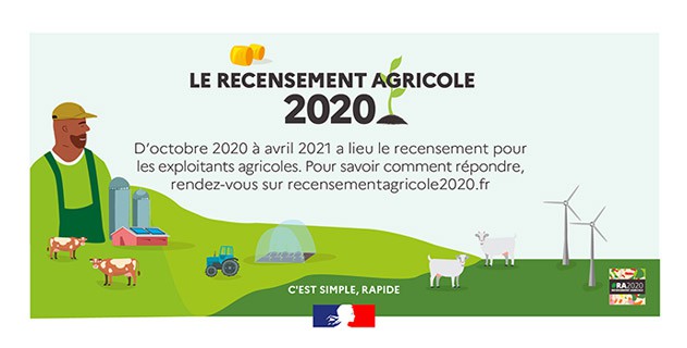 Recensement agricole 2020 