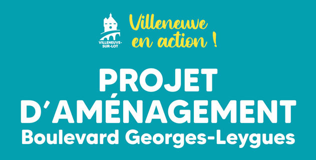 Projet d&rsquo;am&eacute;nagement du boulevard Georges-Leygues