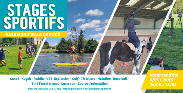 Stages sportifs d'&eacute;t&eacute;