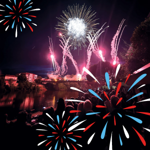 Feu d'artifice à Villeneuve-sur-Lot