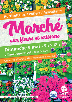 MarchÃ© aux fleurs 2021