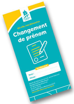 Changer de prÃ©nom Ã  Villeneuve