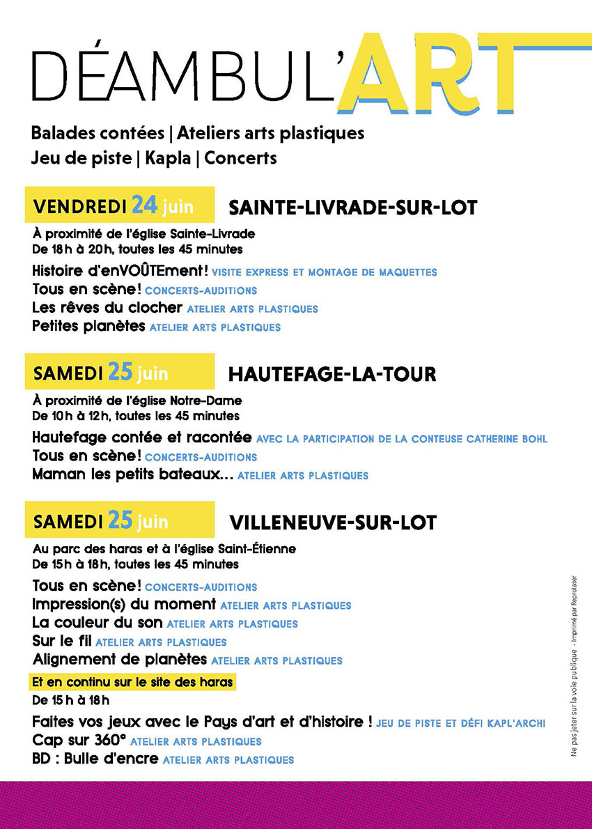 Programme Programme