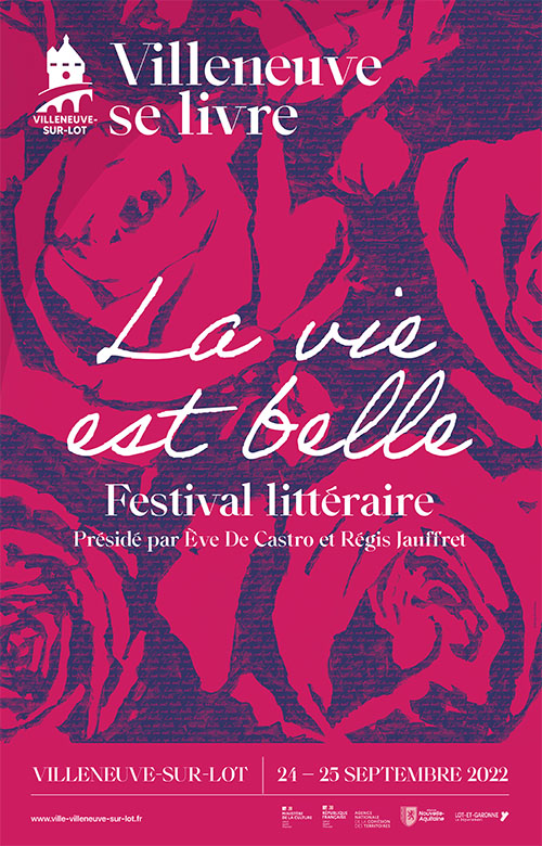 Affiche festival littéraire Affiche festival littéraire