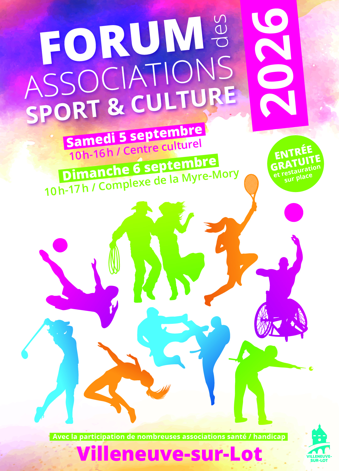 Affiche du Forum des associations 2026